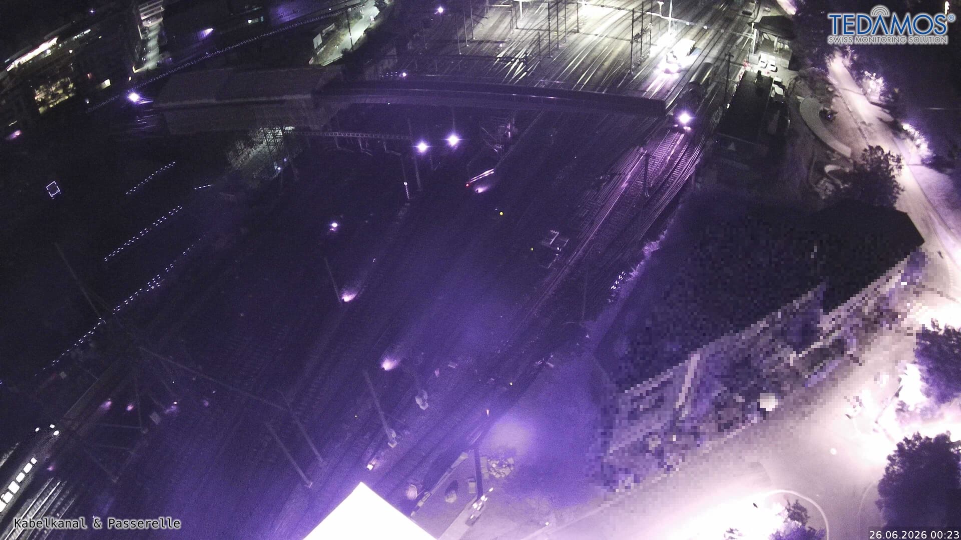 Webcam Holligentunnel / Passerelle Steigerhubel.