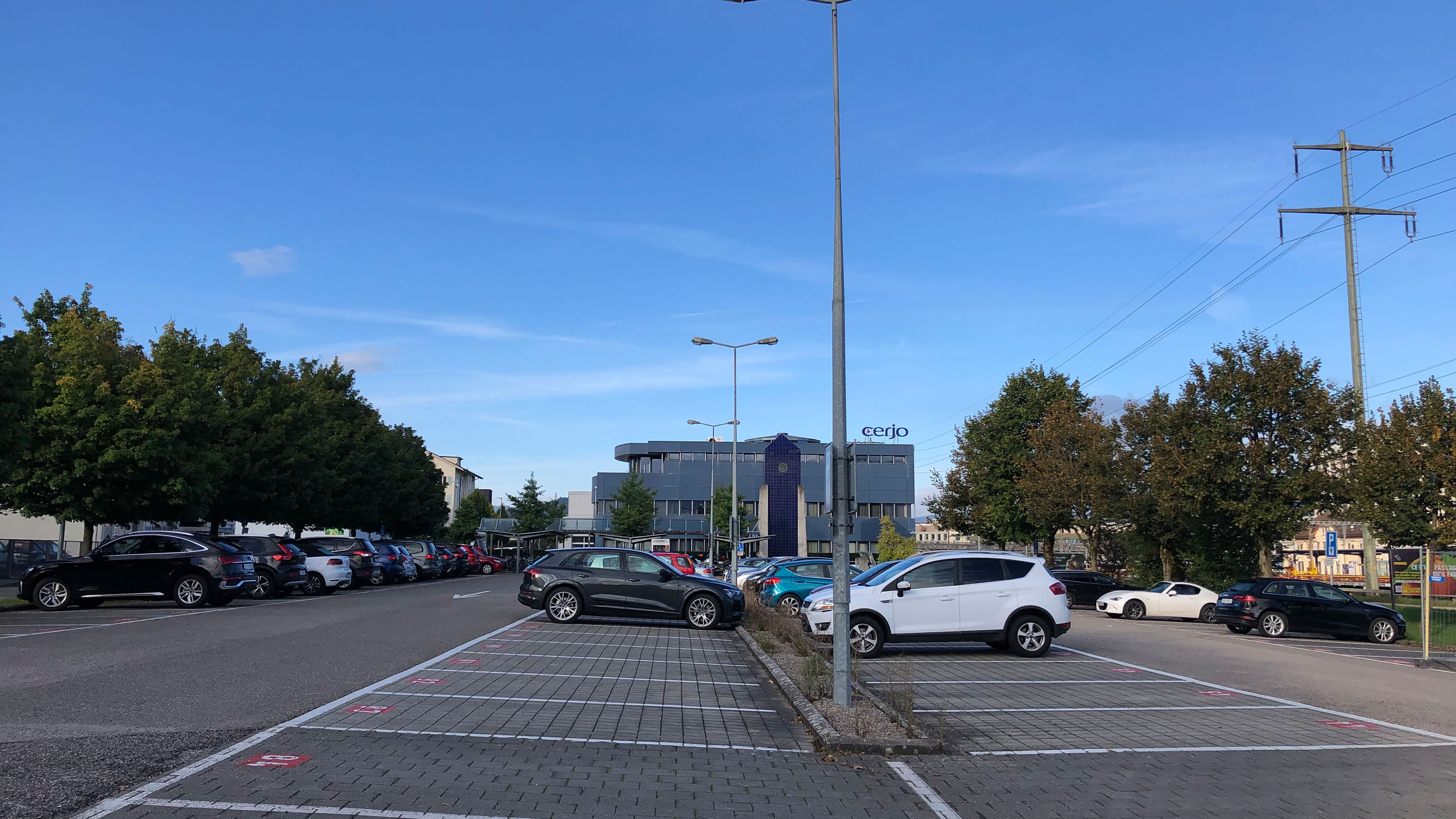 Avant: De l’énergie solaire produite à la gare.