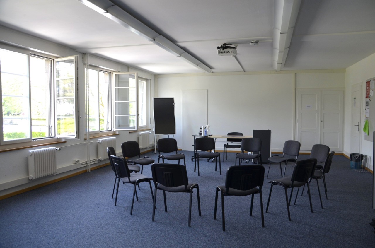Innovationsraum – Platz bis zu 16 Personen.
