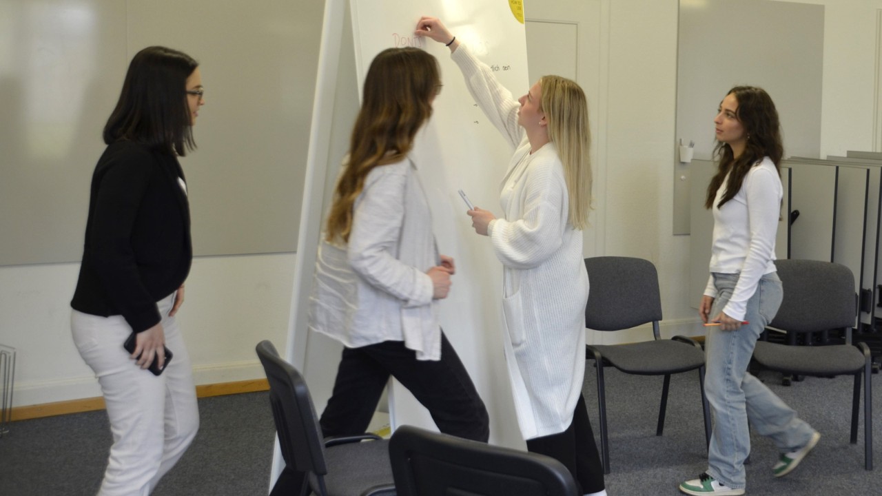 Innovationsraum – Platz bis zu 16 Personen.