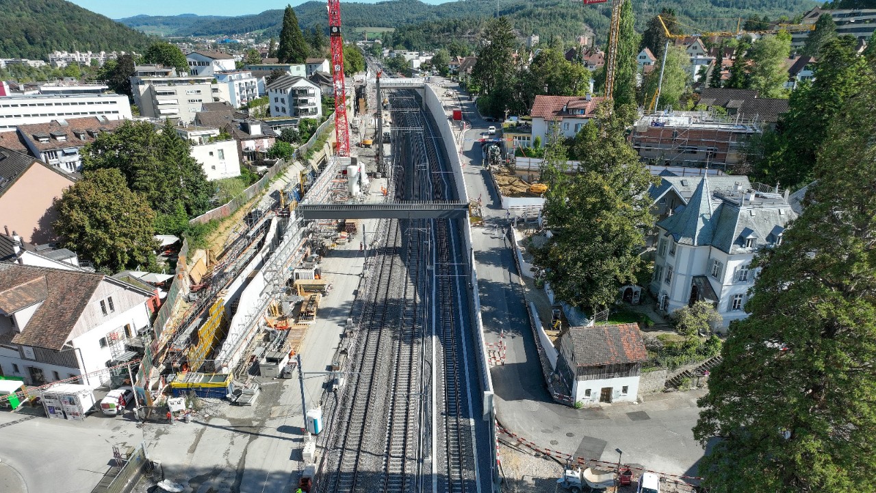 Der Burggraben West im September 2023.