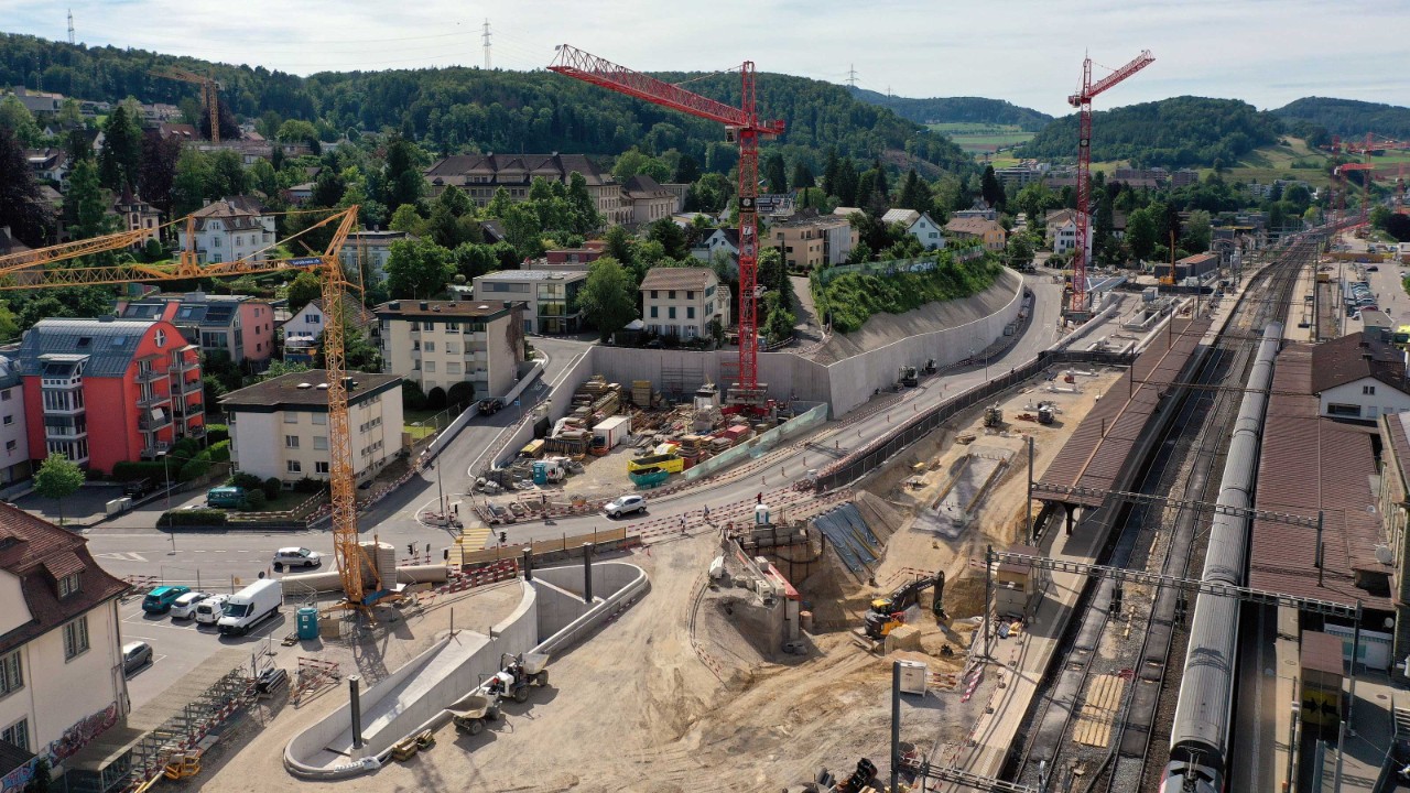 Das Foto zeigt den Stand der Arbeiten im Juni 201.